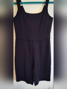 Everyday Black Sleeveless Romper Jumpsuit